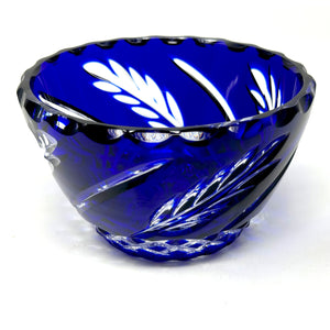 Blue Wheat Candy Bowl