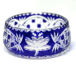 Blue Shamrock Centrepiece Bowl