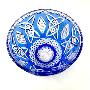 Light Blue Old Celtic Centrepiece Bowl