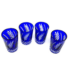 Load image into Gallery viewer, Blue Beakers - SET OF FOUR