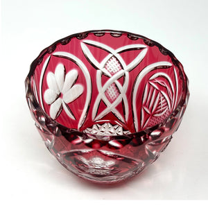 Red History of Ireland Bowl - Unique Piece