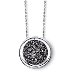 Connemara Coast Disc Pendant - Stormy Seas