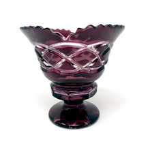 Load image into Gallery viewer, Amethyst Footed Centrepiece with Old Celtic Design