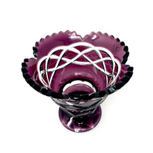 Load image into Gallery viewer, Amethyst Footed Centrepiece with Old Celtic Design