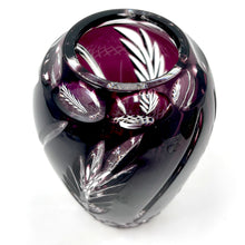 Load image into Gallery viewer, Small Amethyst Wheat Vase