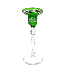 Load image into Gallery viewer, Emerald Green pair of Candlesticks