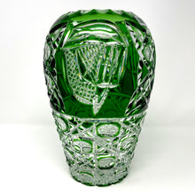 Load image into Gallery viewer, Green Mise Eire Pear Shaped Vase