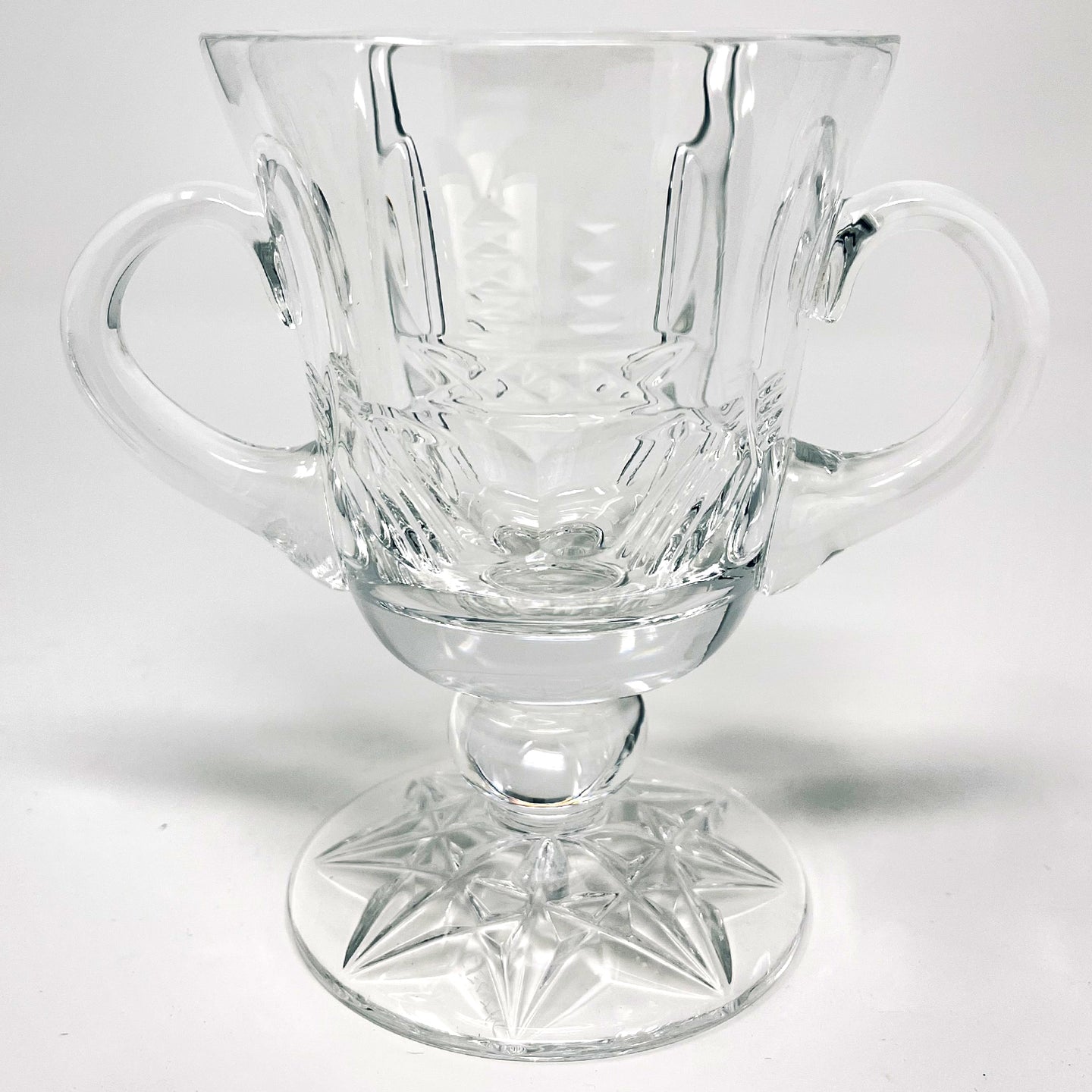 Crystal Loving Cup With Claddagh Ring Design