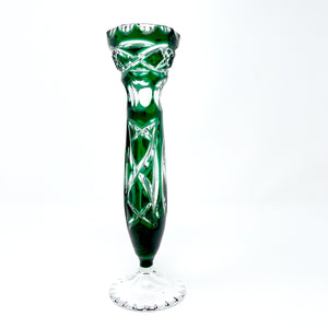 Old Celtic Green Bud Vase