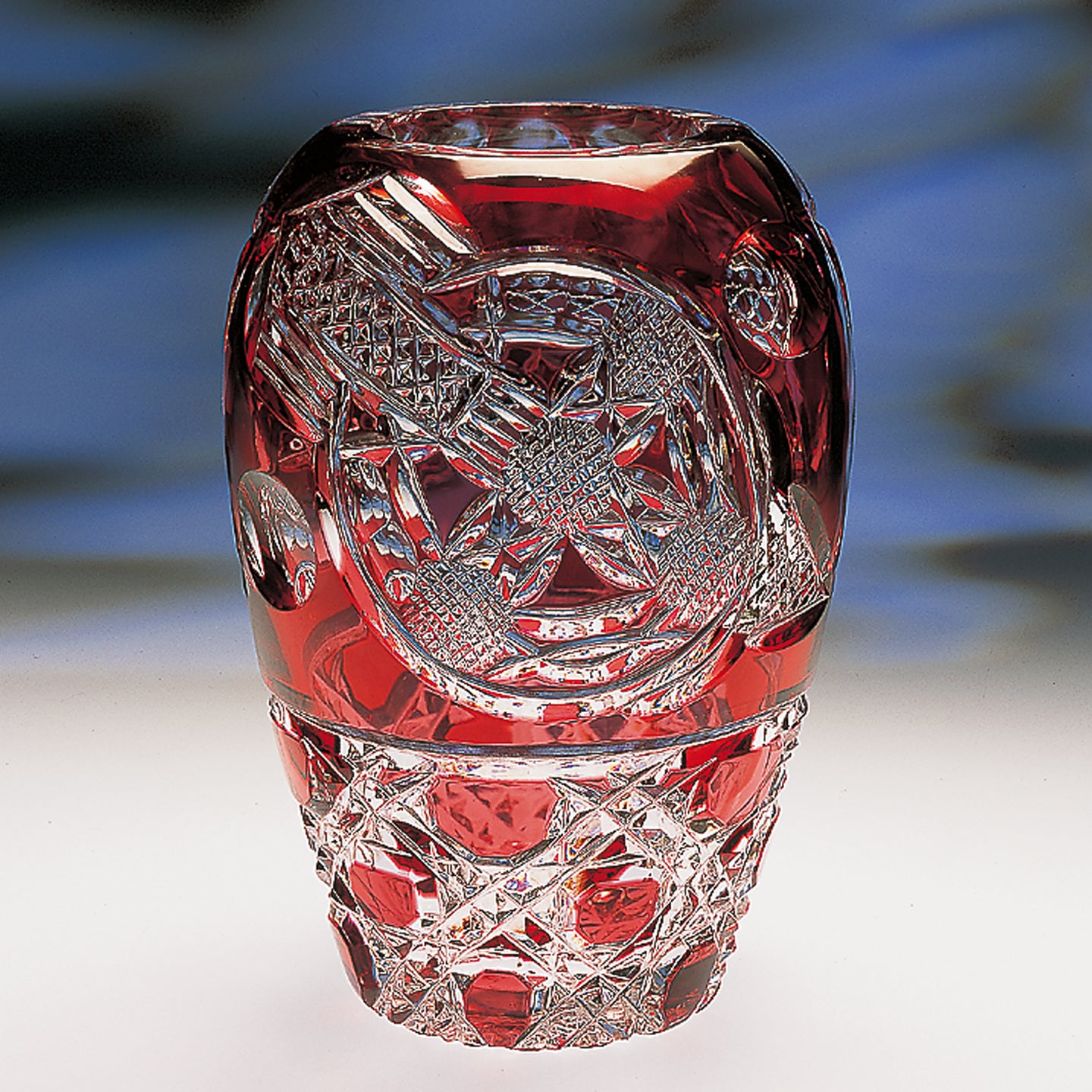 Tara Brooch Red Pear-Shaped Vase