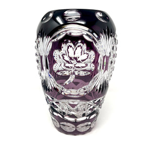 Limited Edition Amethyst Shamrock Vase