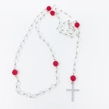 Load image into Gallery viewer, Crystal Rosary Beads