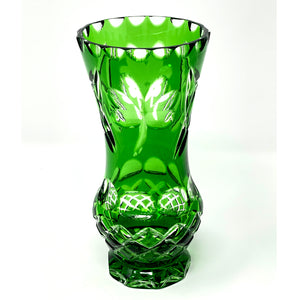 Green Shamrock Vase - One-of-a-kind 50th Anniversary